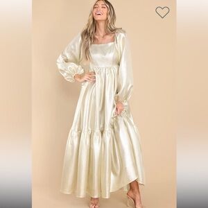 Gold Dress in size Large.